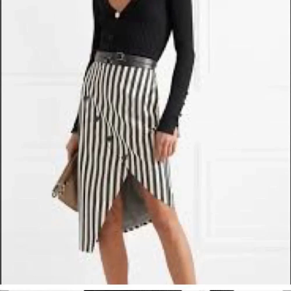 ALTUZARRA Paul Bert button-embellished skirt size 34